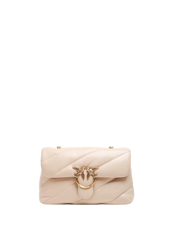 Pinko Tracolla Donna 100039 A0f2 Beige oro
