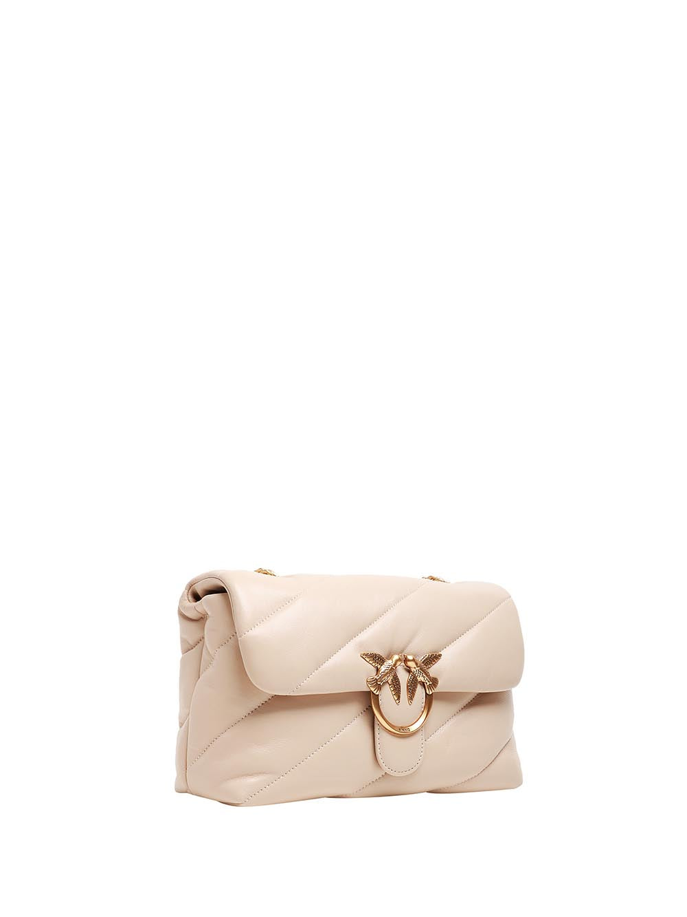 Pinko Tracolla Donna 100039 A0f2 Beige oro