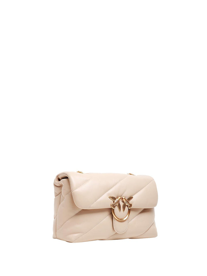 Pinko Tracolla Donna 100039 A0f2 Beige oro