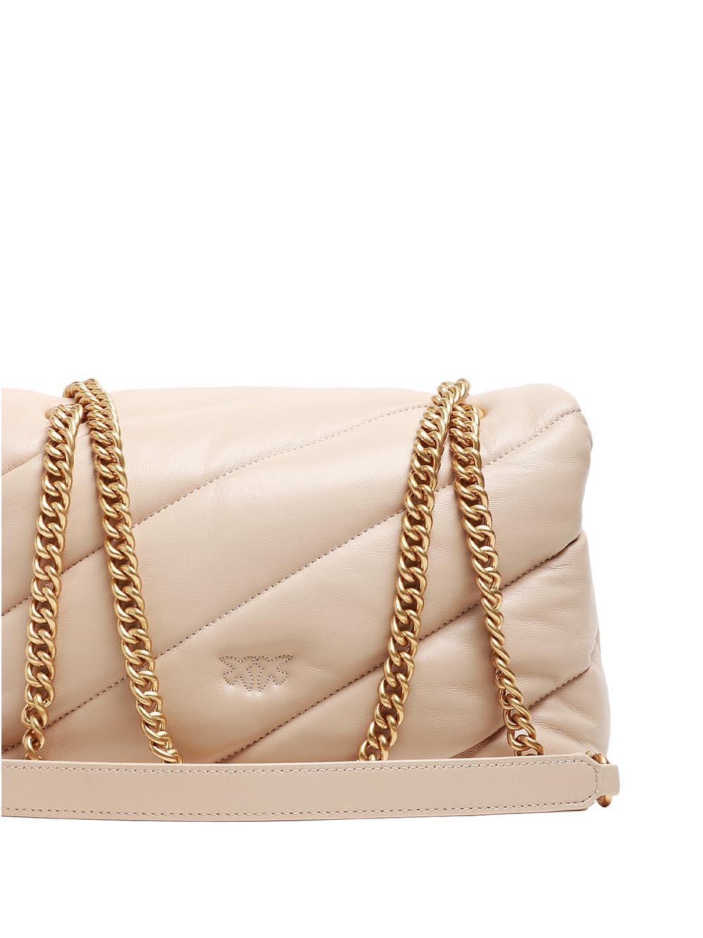 Pinko Tracolla Donna 100039 A0f2 Beige oro