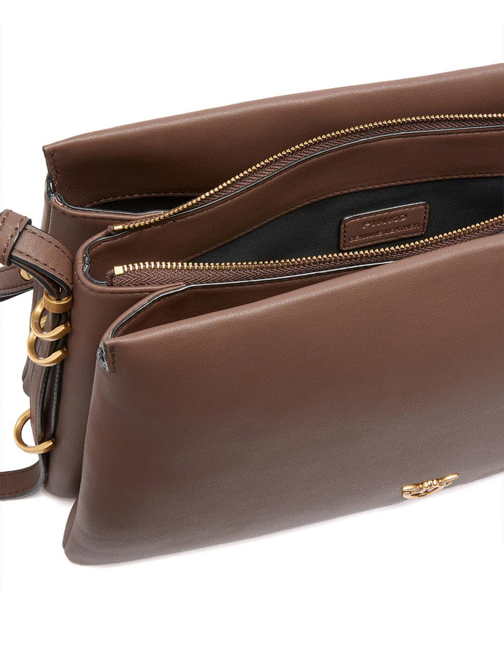 Pinko Borsa a Tracolla Donna 105161 A0qo Marrone
