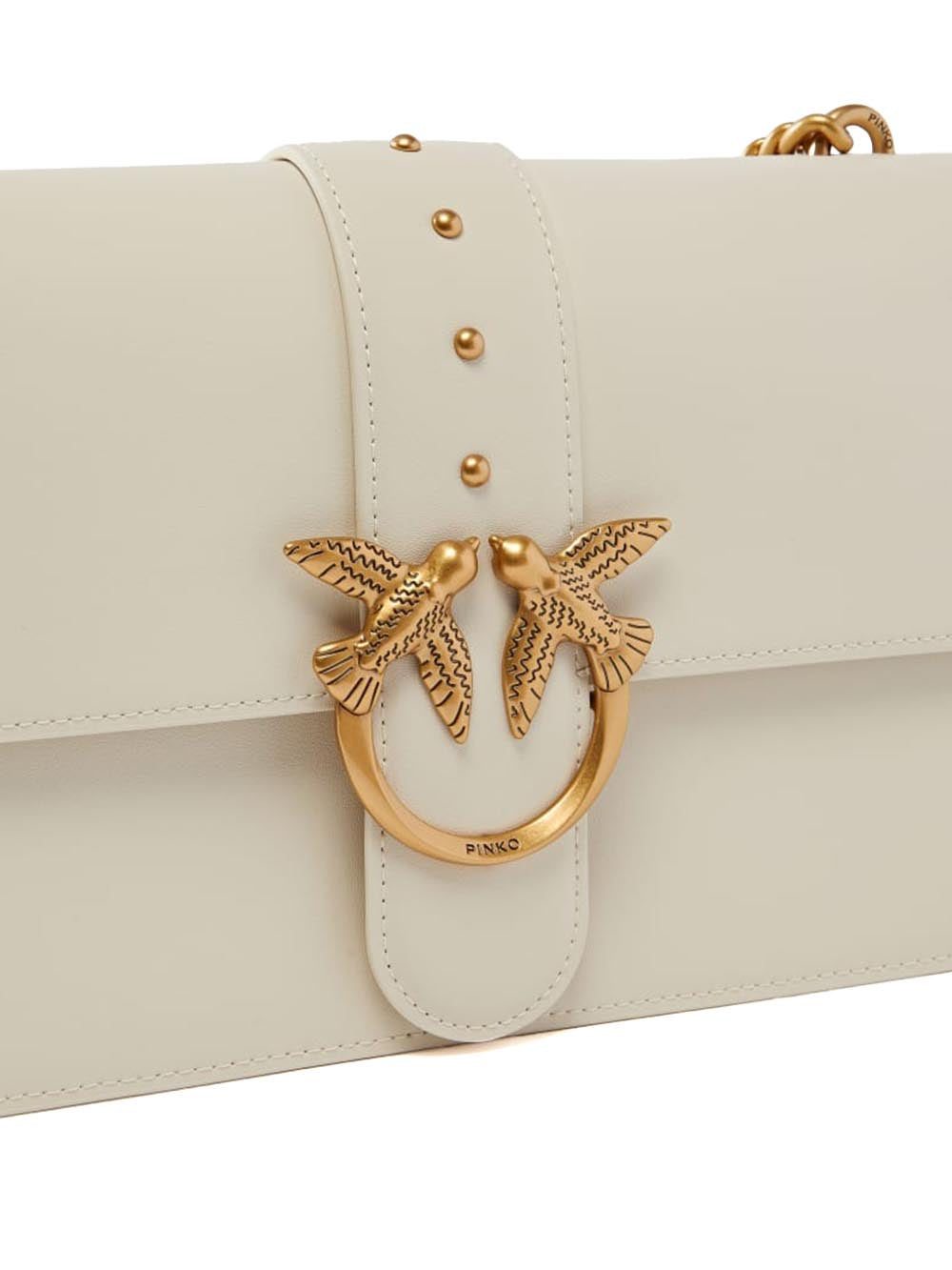 Pinko Tracolla Donna 105857 A0f1 Panna gold