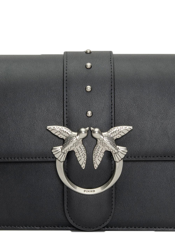 Pinko Tracolla Donna 105857 A0f1 Nero silver