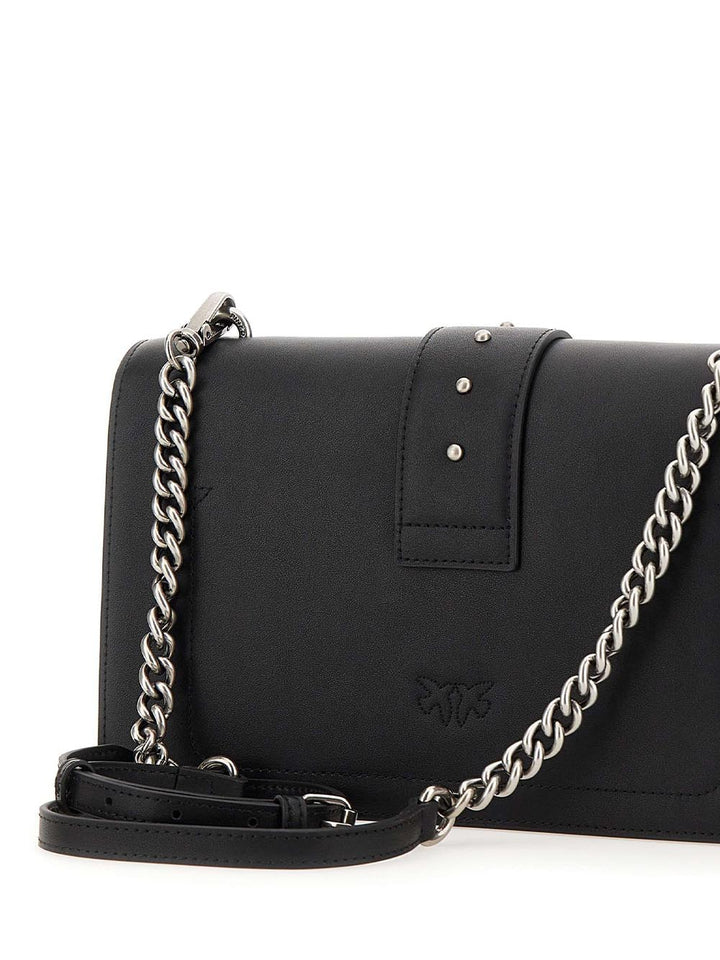 Pinko Tracolla Donna 105857 A0f1 Nero silver