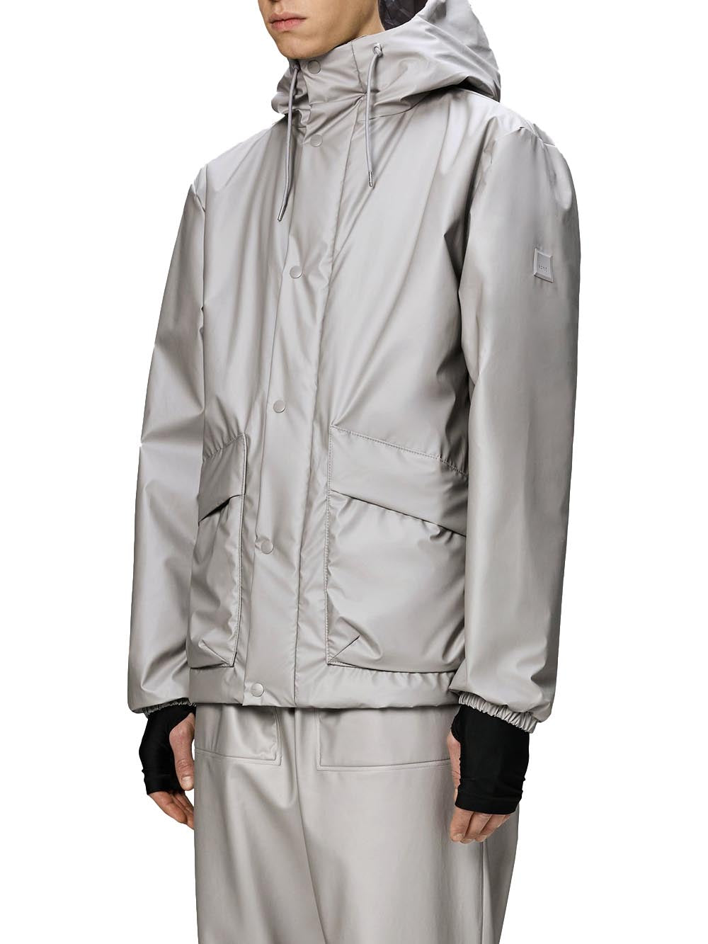 Rains Giubbino Unisex 17100 Silver