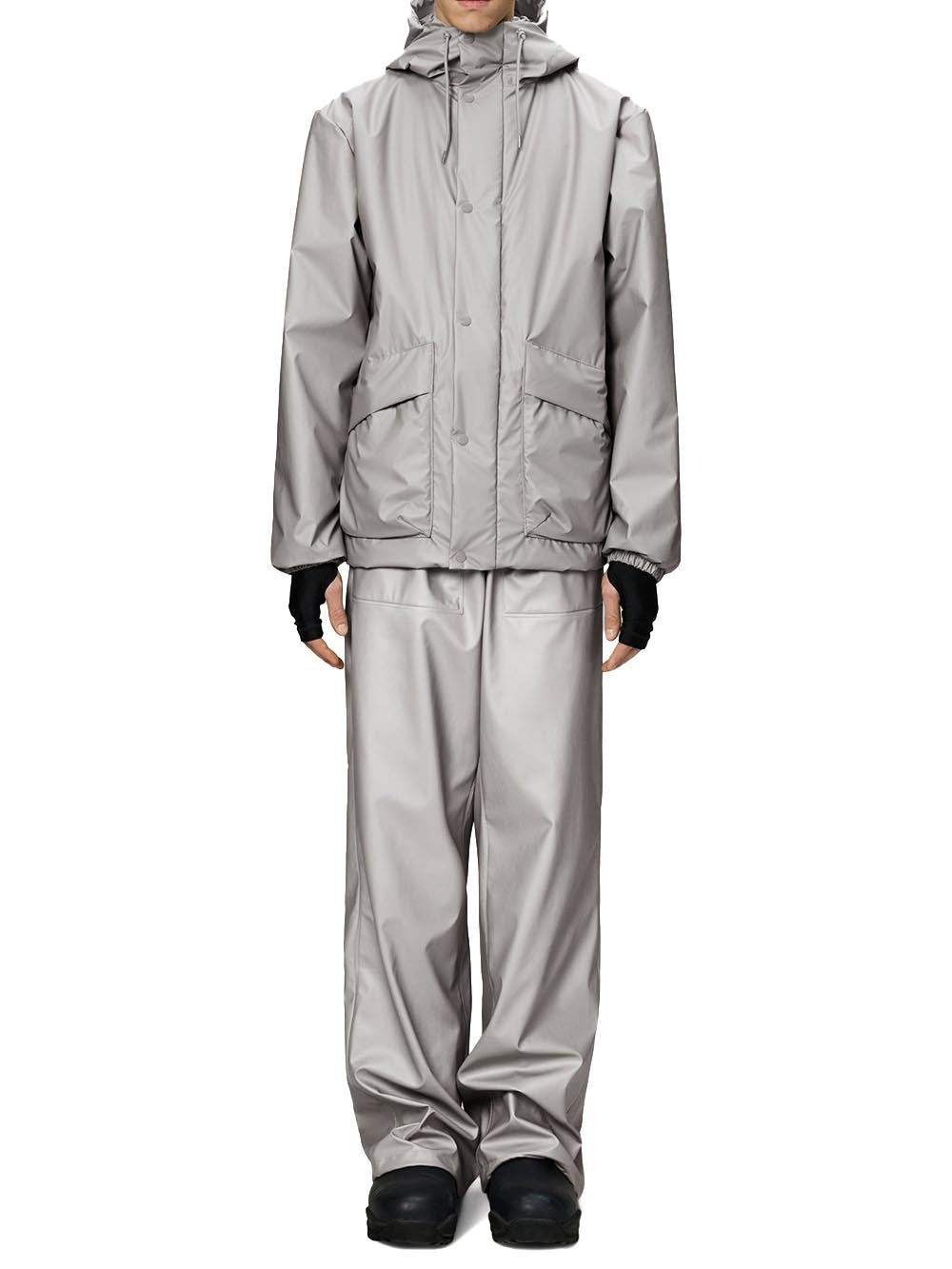 Rains Giubbino Unisex 17100 Silver