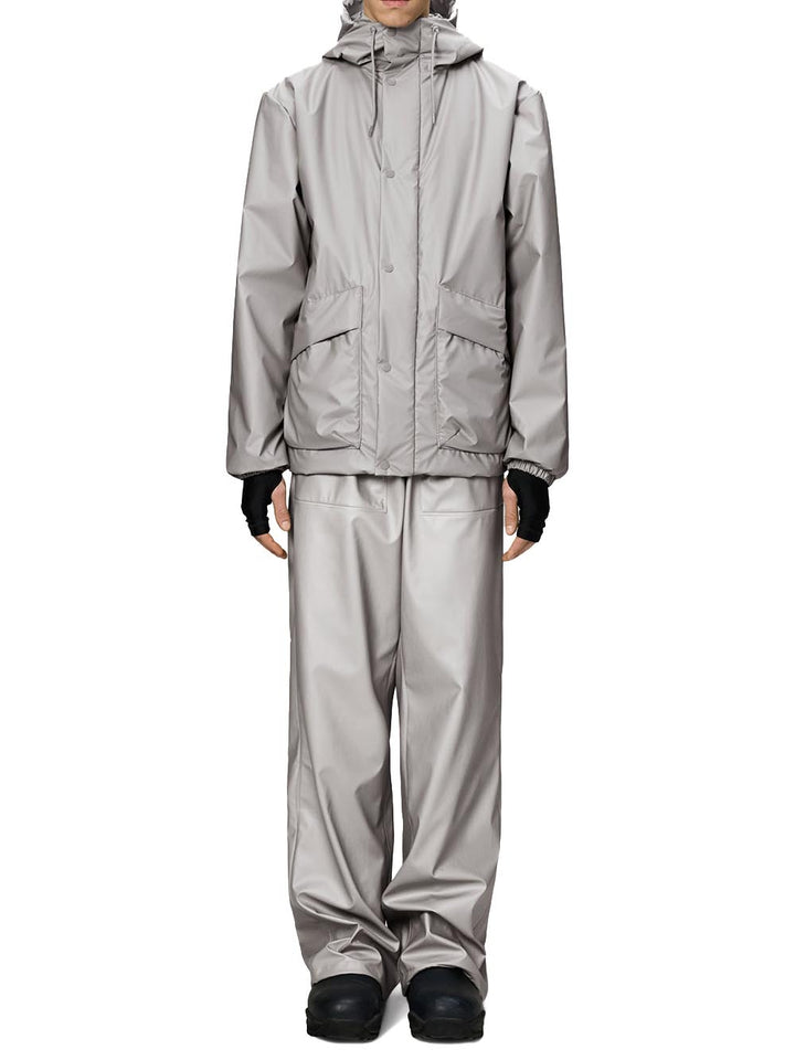 Rains Giubbino Unisex 17100 Silver