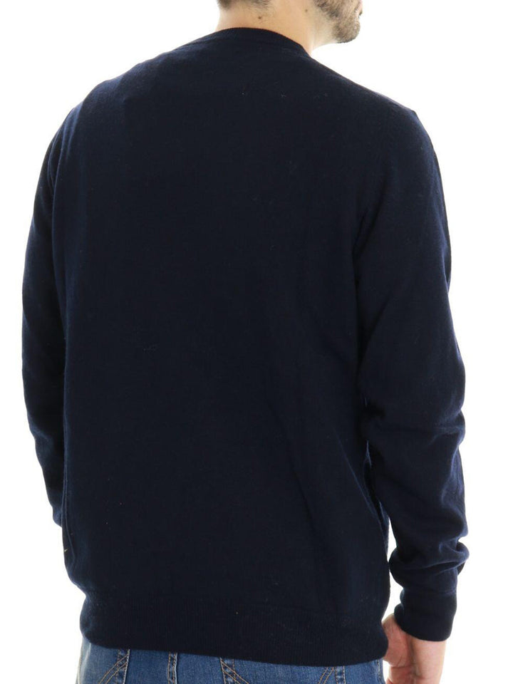 Roy Roger's Pullover Uomo Crew Neck Man Rru502 Cn05 Blu