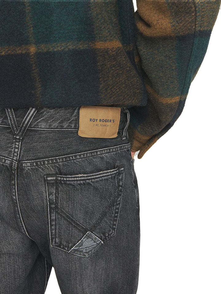 Roy Roger's Jeans Uomo Dapper RE-Search Rsc002 N120 Nero
