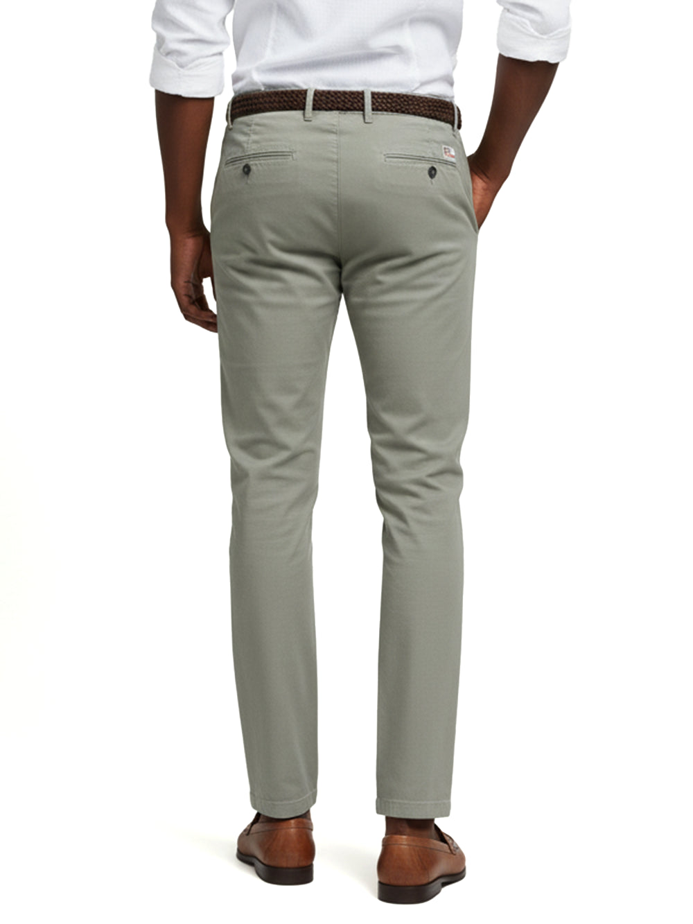 Roy Roger's Pantalone Uomo New Rolf Man Rru013 C870 Grigio chiaro