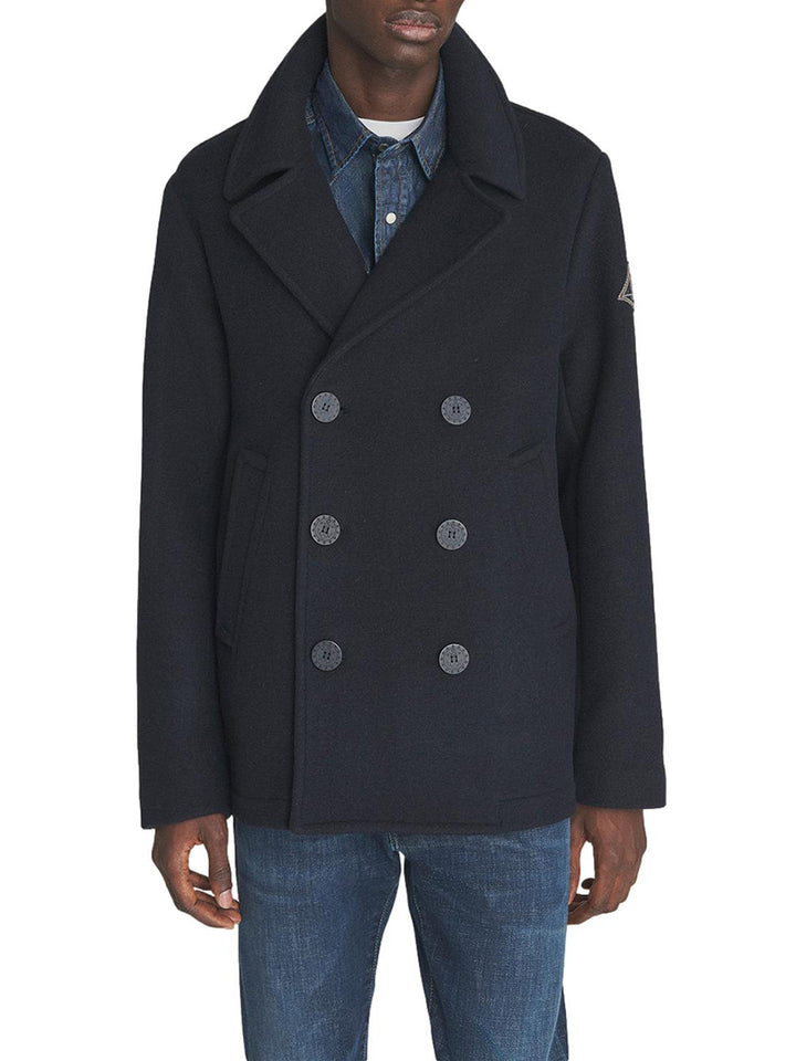 Roy Roger's Giacca Uomo Peacoat Man Rru90280 T706 Blu
