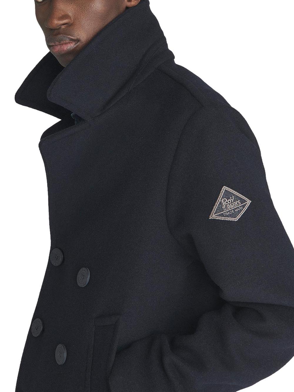 Roy Roger's Giacca Uomo Peacoat Man Rru90280 T706 Blu