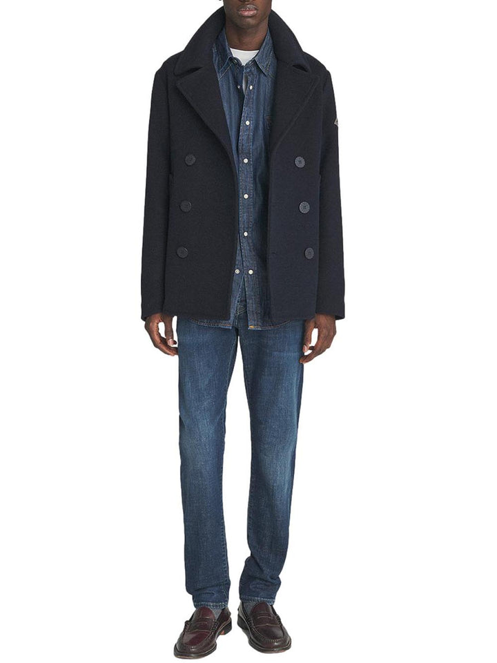 Roy Roger's Giacca Uomo Peacoat Man Rru90280 T706 Blu