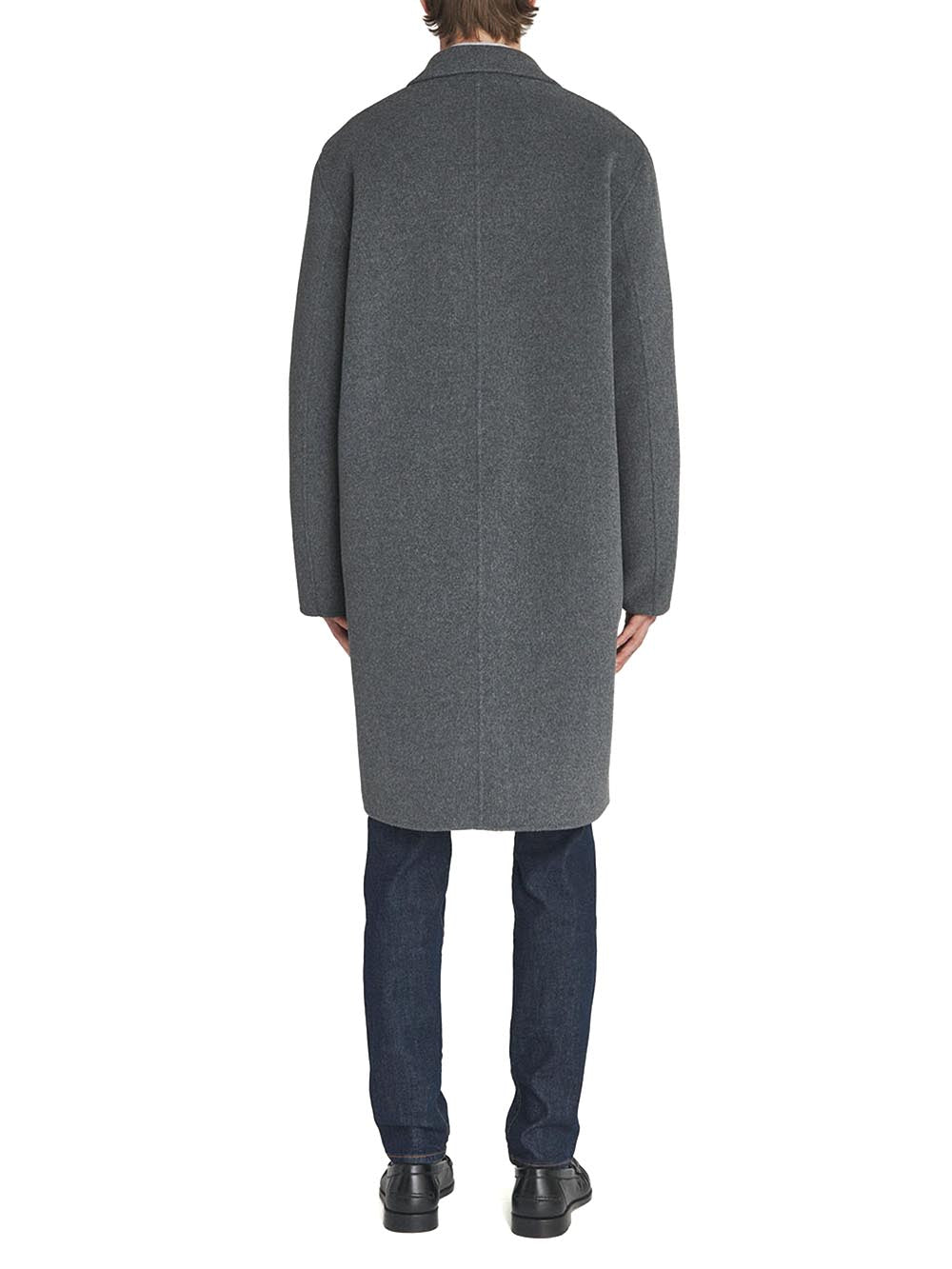 Roy Roger's Cappotto Uomo Rich Coat Rru90254cm93 Grigio