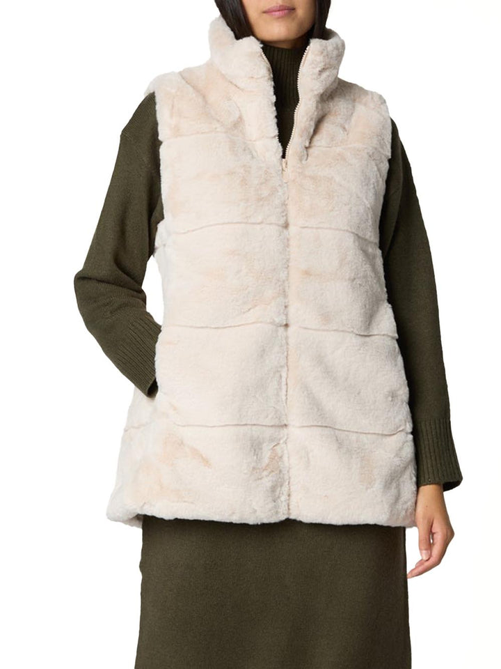 Save The Duck Giubbino Donna D82493 Panna