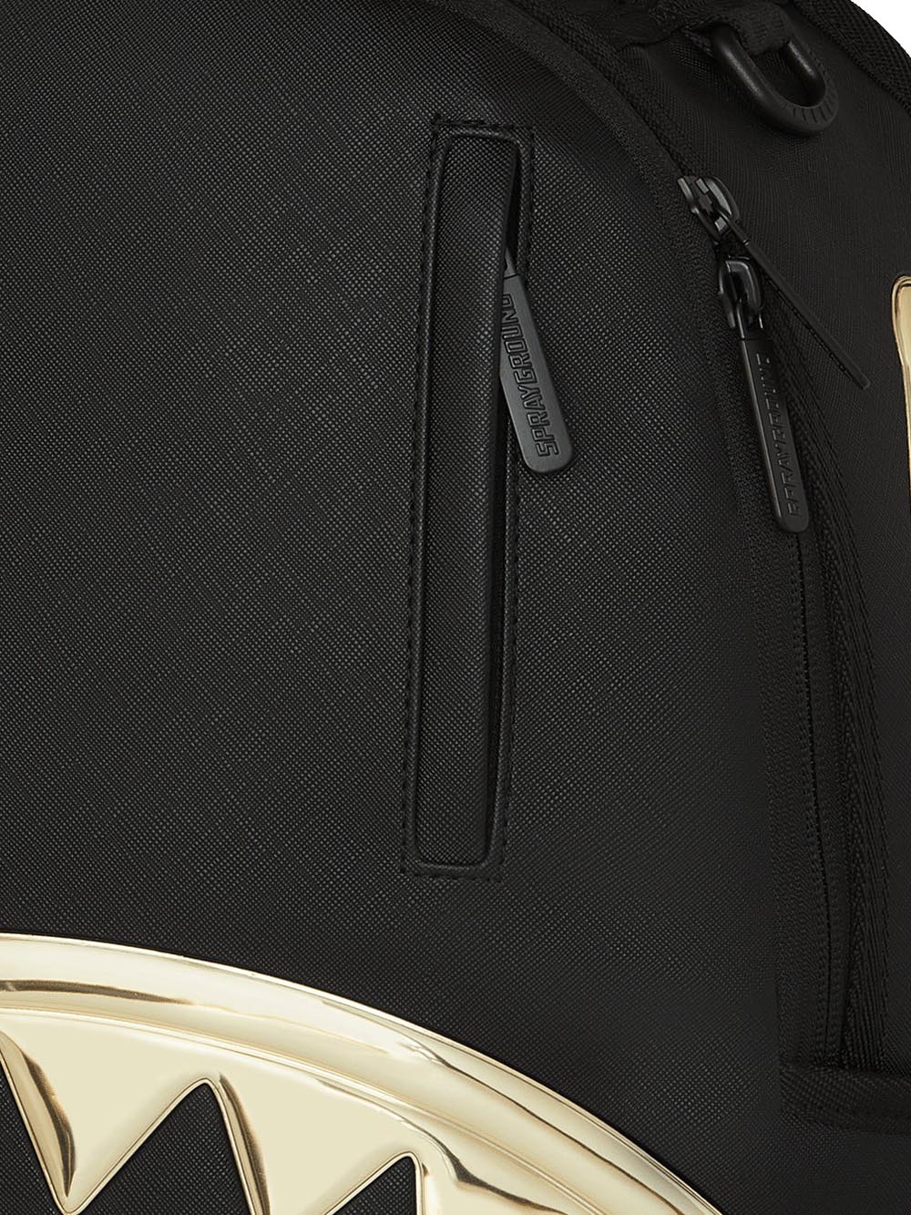 gold and dangerous backpack Sprayground Zaino Unisex 910b8178nsz Nero/oro