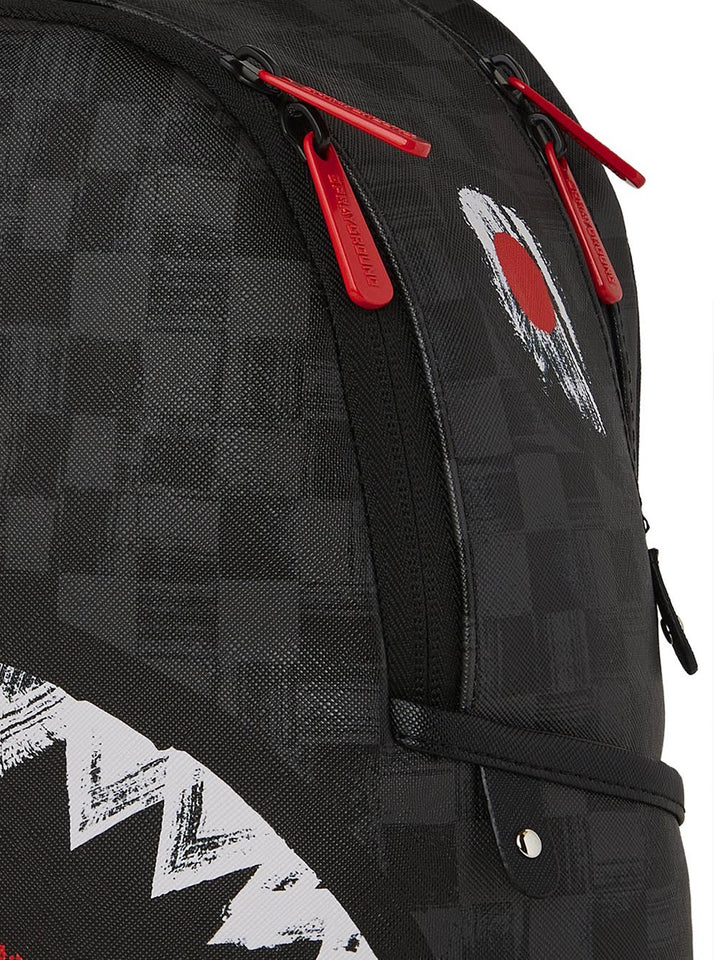 scribble shark savage backpack Sprayground Zaino Unisex 910b8226nsz Nero