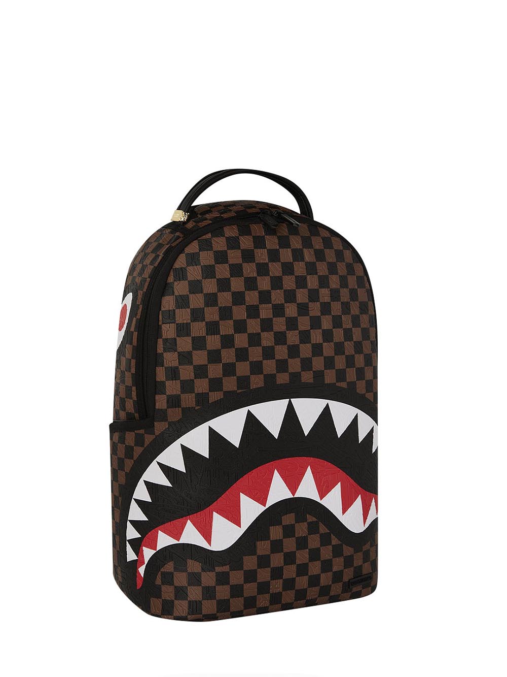 check 2 emboss backpack Sprayground Zaino Unisex 910b8232nsz Marrone