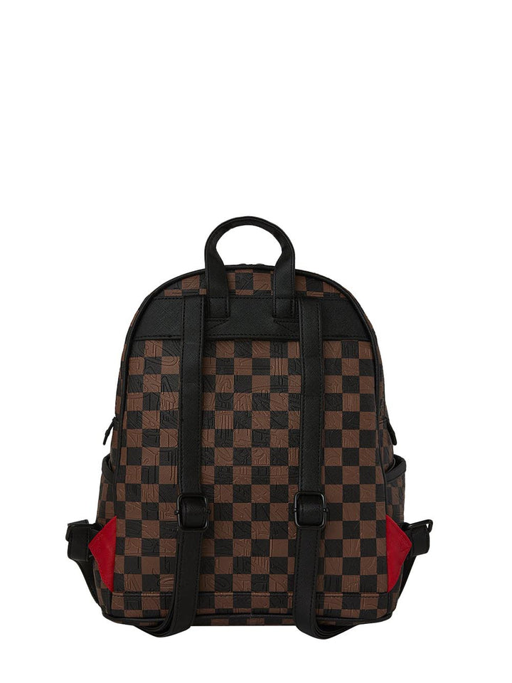check 2 emboss savage backpack Sprayground Zaino Unisex 910b8233nsz Marrone