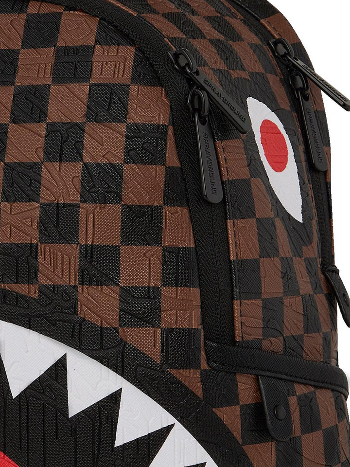 check 2 emboss savage backpack Sprayground Zaino Unisex 910b8233nsz Marrone