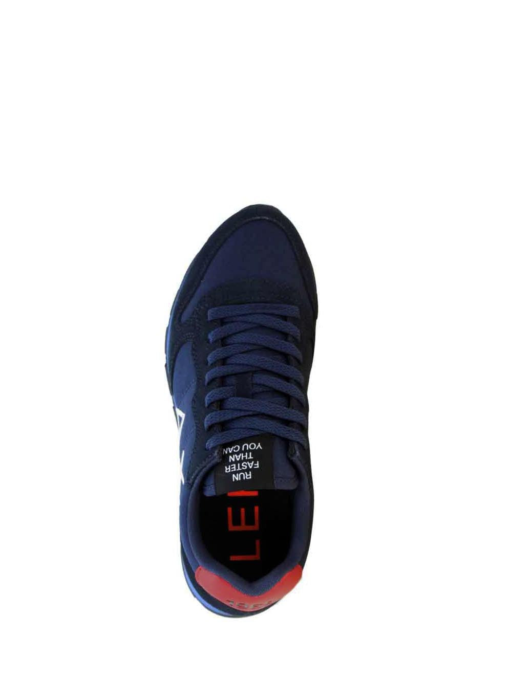 SUN68 Sneaker Uomo Z45101 Blu/bordeaux