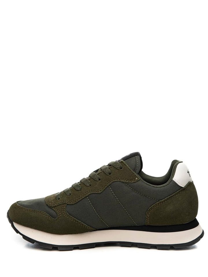SUN68 Sneaker Uomo Z45101 Verde militare