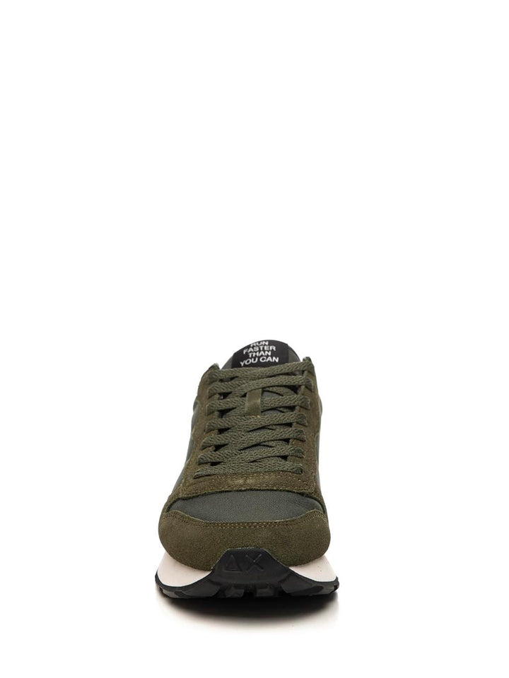 SUN68 Sneaker Uomo Z45101 Verde militare