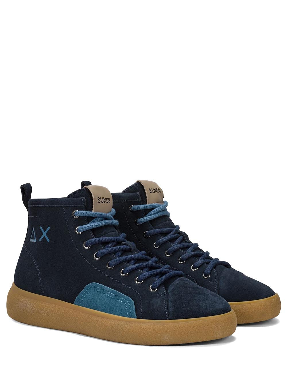 SUN68 Sneaker Uomo Z45145 Blu