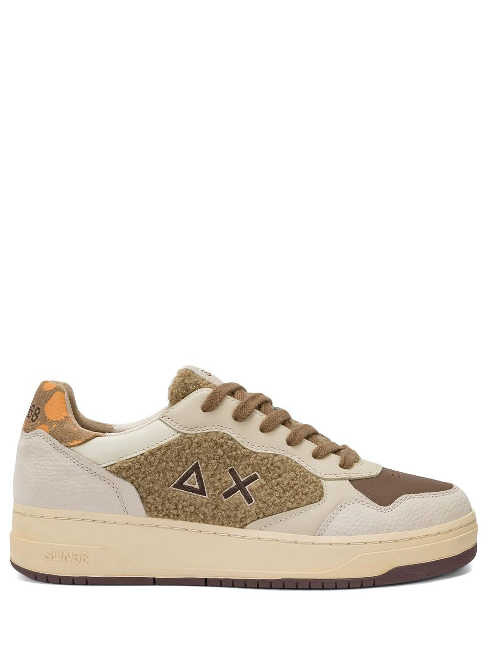 SUN68 Sneaker Uomo Z45149 Marrone