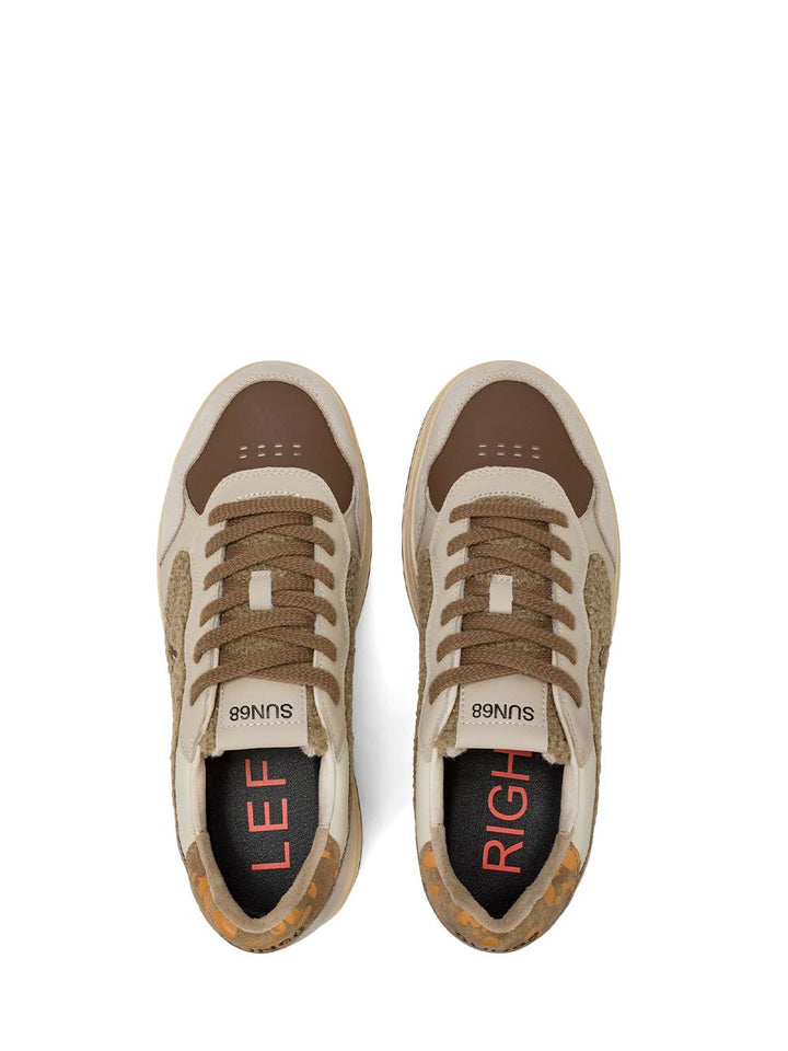 SUN68 Sneaker Uomo Z45149 Marrone