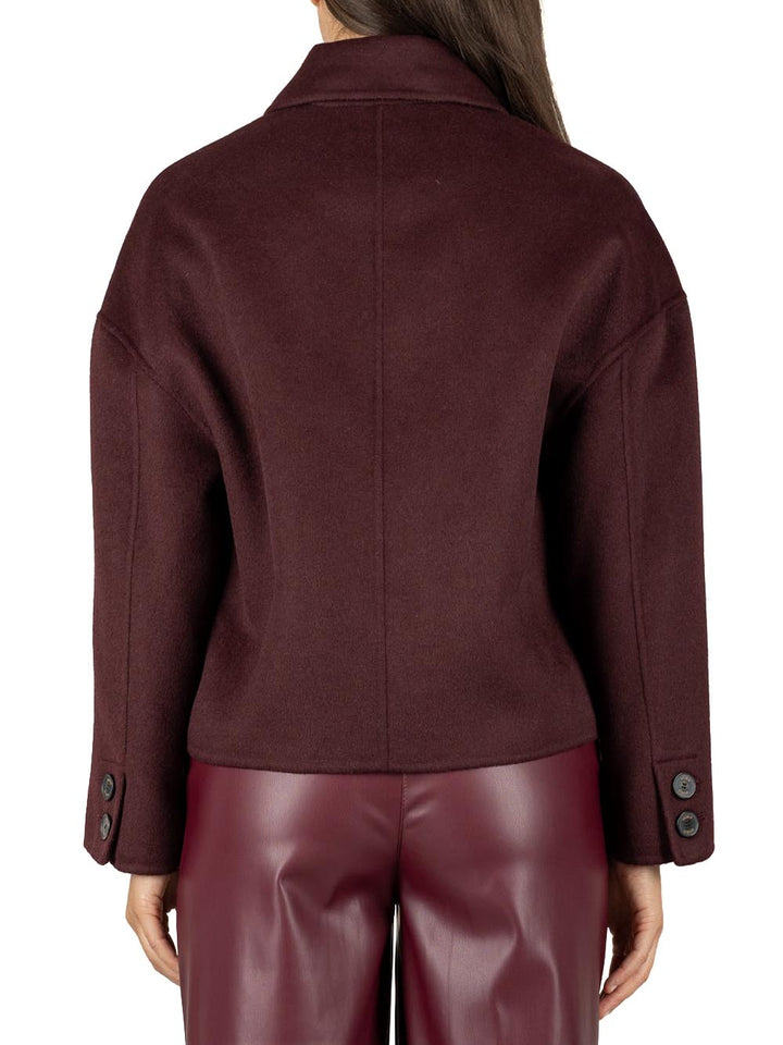 Vicolo Cappotto Donna Tf0011 Bordeaux