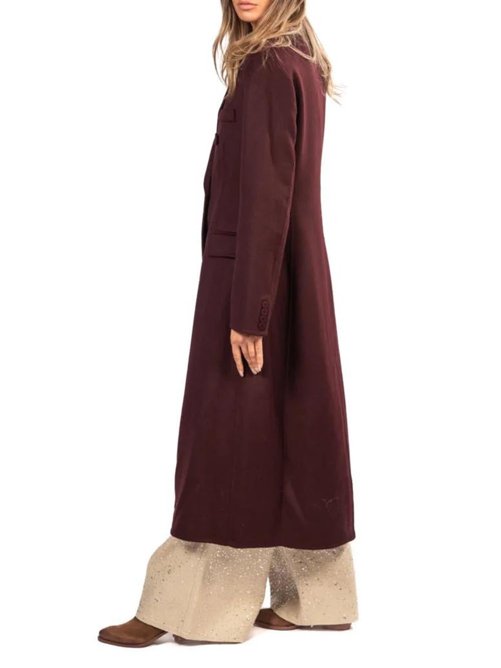 Vicolo Cappotto Donna Tf0059 Bordeaux