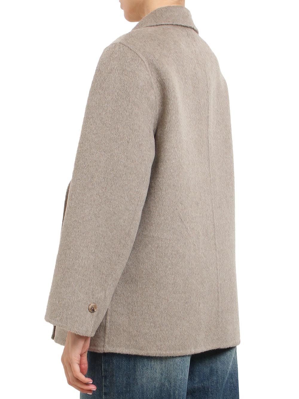 Vicolo Cappotto Donna Tf0068 Fango melangiato