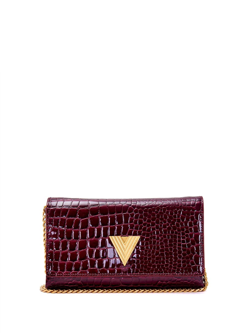 Vicolo Borsa a Tracolla Donna Xf0013 Bordeaux