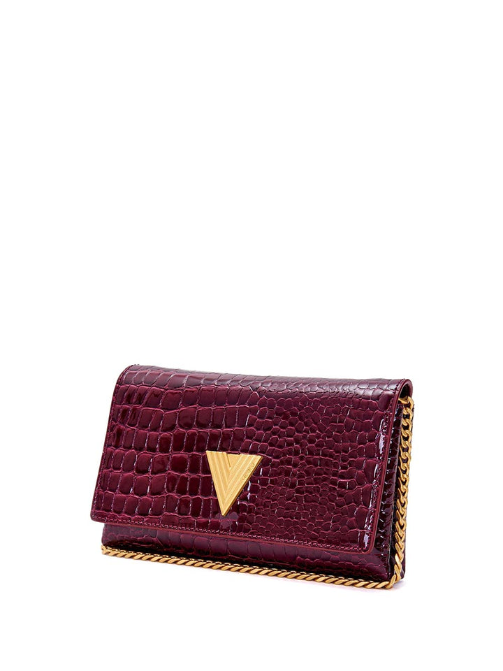 Vicolo Borsa a Tracolla Donna Xf0013 Bordeaux