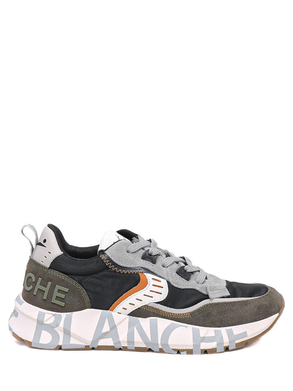 VOILE BLANCHE Sneaker Uomo 2017465-14 Nero/verde