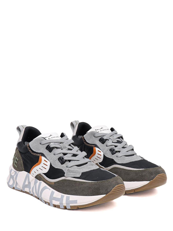 VOILE BLANCHE Sneaker Uomo 2017465-14 Nero/verde
