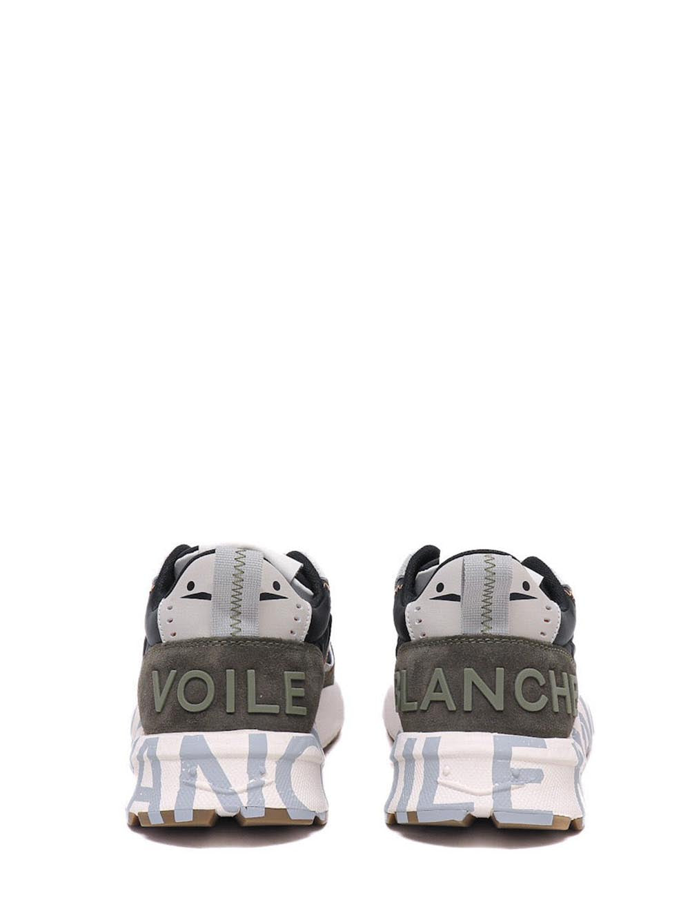 VOILE BLANCHE Sneaker Uomo 2017465-14 Nero/verde
