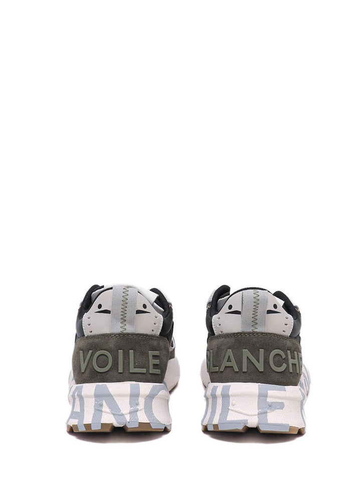 VOILE BLANCHE Sneaker Uomo 2017465-14 Nero/verde