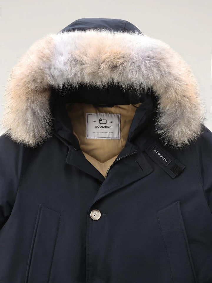 ARCTIC DETACHABLE FUR ANORAK Woolrich Giubbino Uomo Cfwoou0484mrut0001 Blu