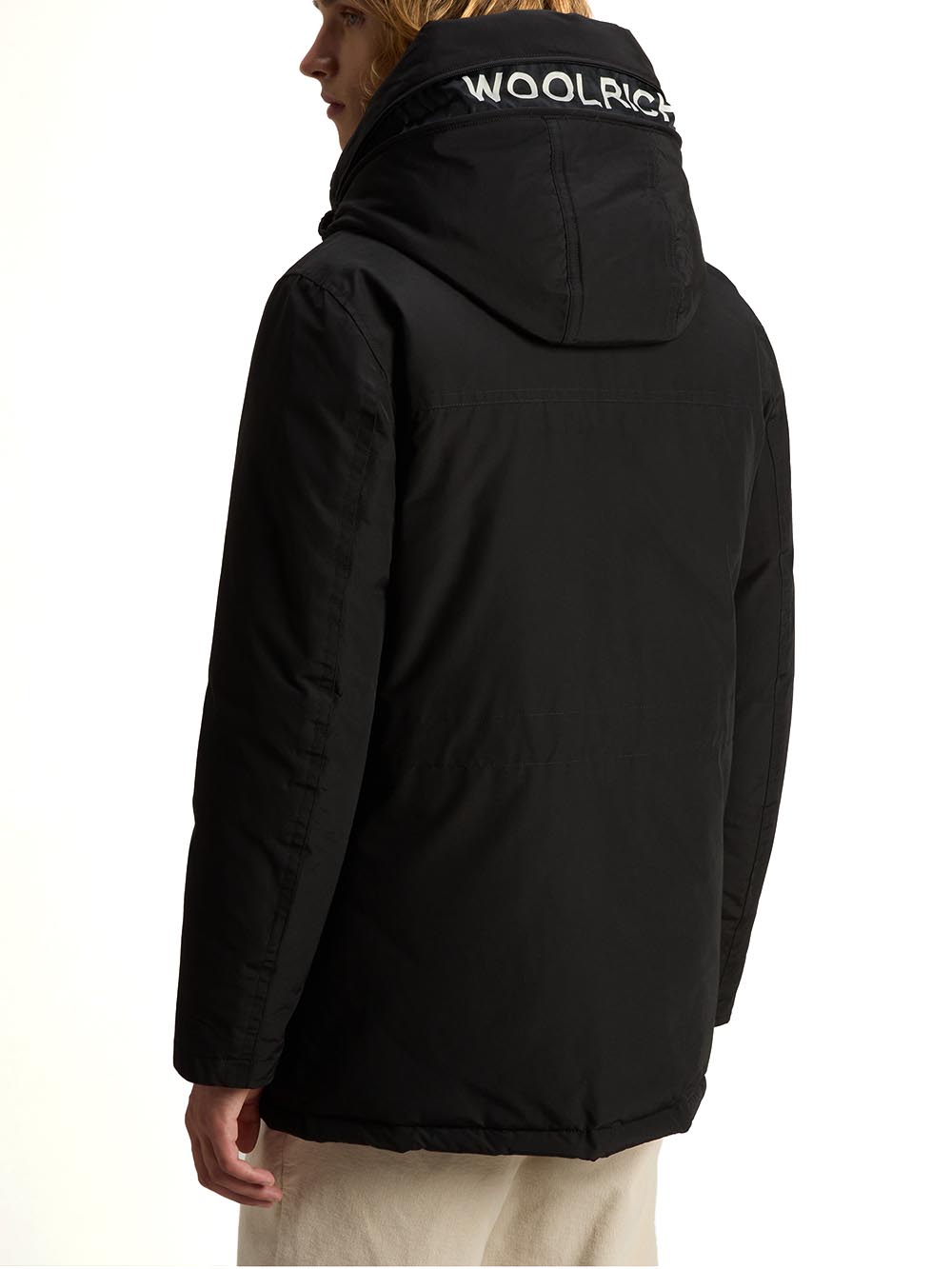 RAMAR ARCTIC PARKA Woolrich Giubbino Uomo Cfwoou0866mrut0001 Nero