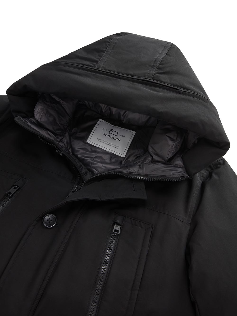 RAMAR ARCTIC PARKA Woolrich Giubbino Uomo Cfwoou0866mrut0001 Nero