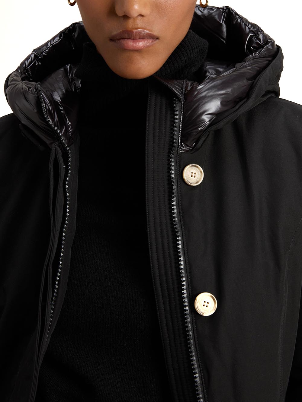 ARCTIC PARKA Woolrich Giubbino Donna Cfwwou0580frut0001 Nero