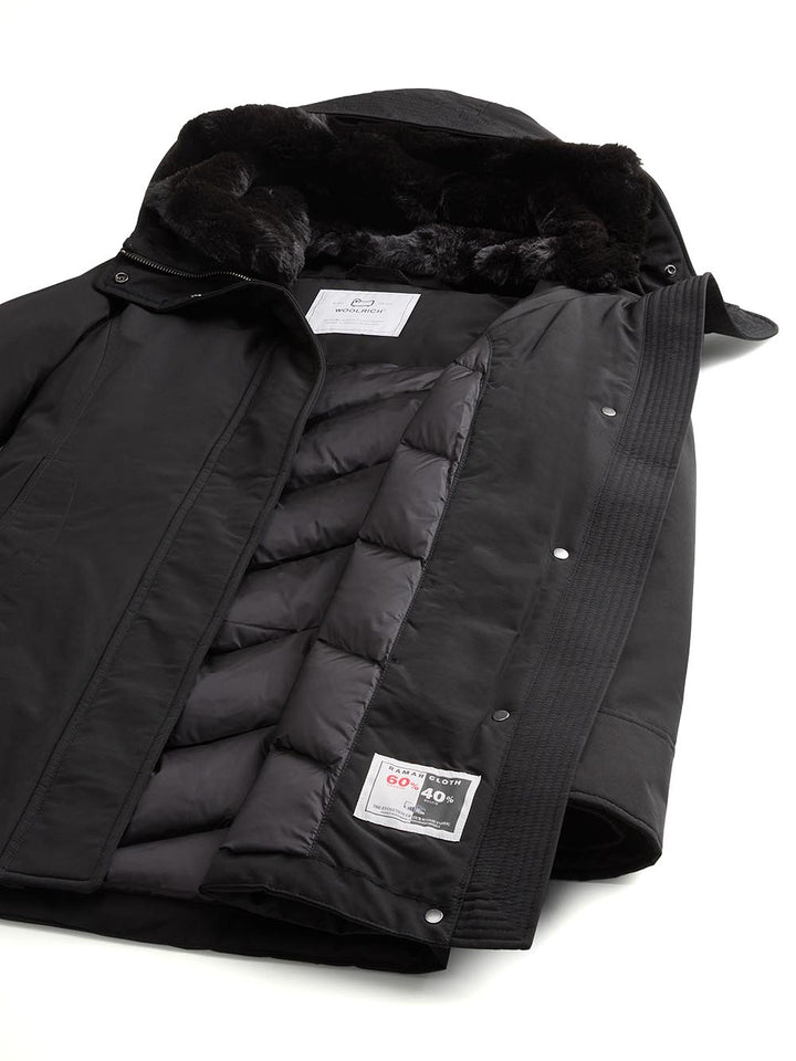 BOULDER FAUX FUR PARKA Woolrich Giubbino Donna Cfwwou0724frut0001 Nero