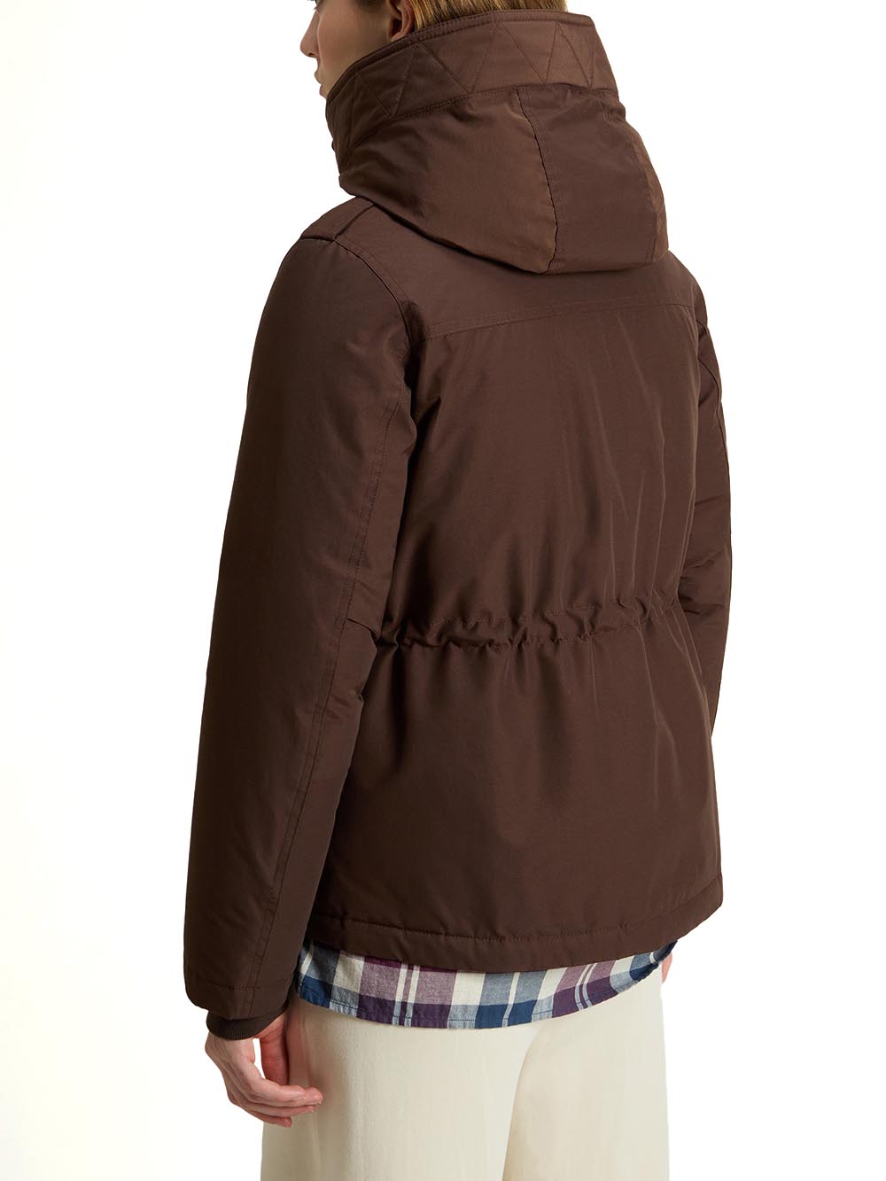 MILITARY JKT Woolrich Giubbino Donna Cfwwou2075frut0001 Marrone