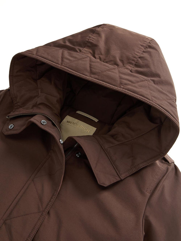 MILITARY JKT Woolrich Giubbino Donna Cfwwou2075frut0001 Marrone