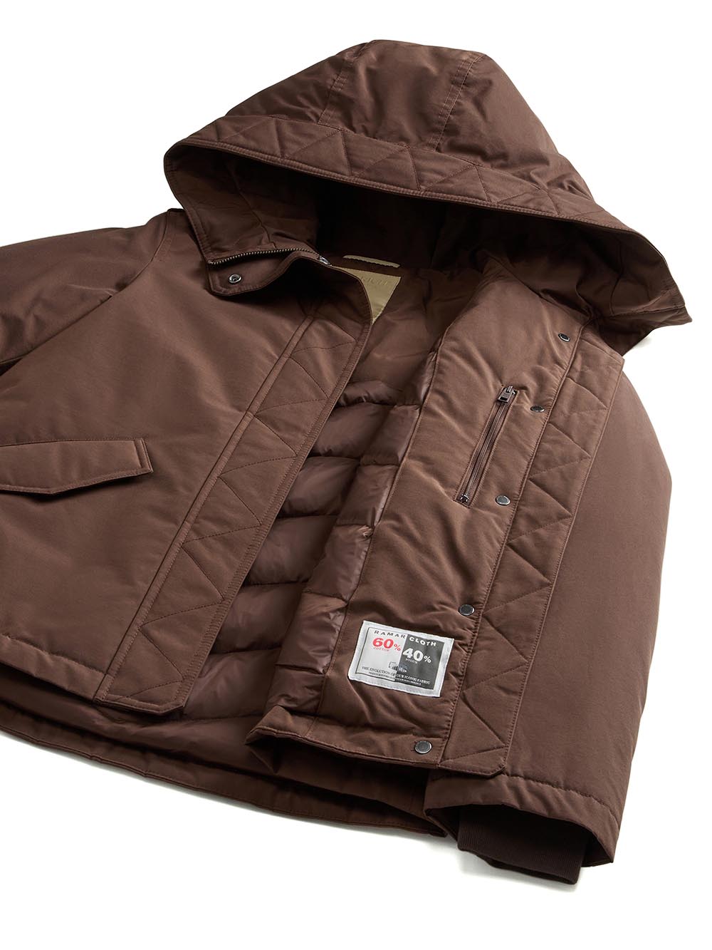 MILITARY JKT Woolrich Giubbino Donna Cfwwou2075frut0001 Marrone