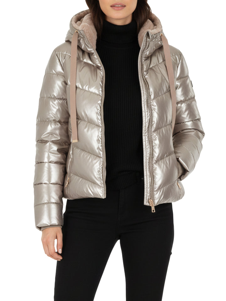 Yes Zee Giubbino Donna J035 Gf00 Silver