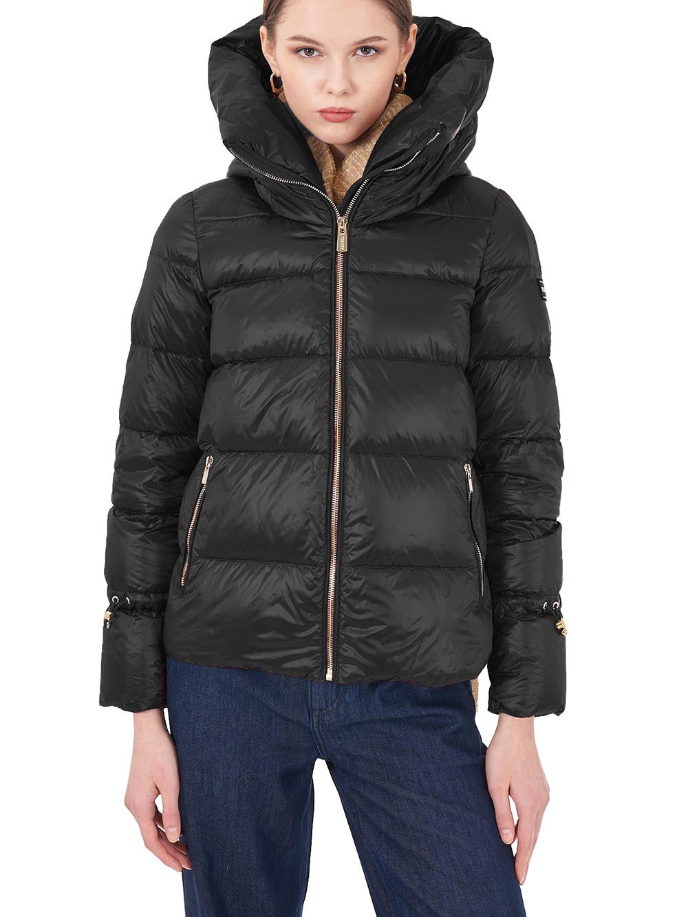 Yes Zee Giubbino Donna J043 O100 Nero