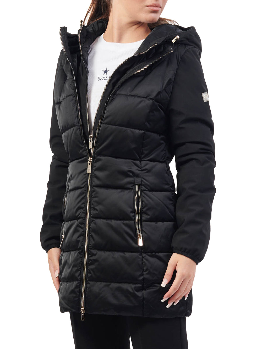 Yes Zee Cappotto Donna O045 M800 Nero